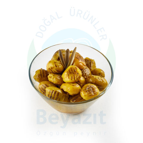 زيتون أخضر مشوي